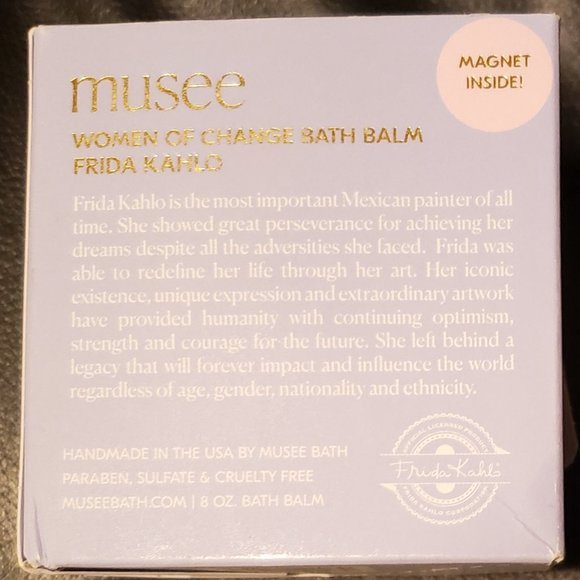 Anthropologie Musee Women of Change Frida Kahlo Bath Bomb NIB - Picture 4 of 7